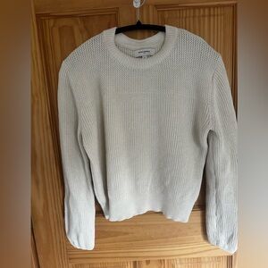 Banana Republic Cream Knit Sweater - worn once! S